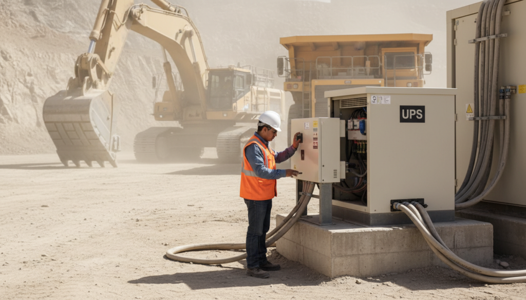 Respaldo energético en minería