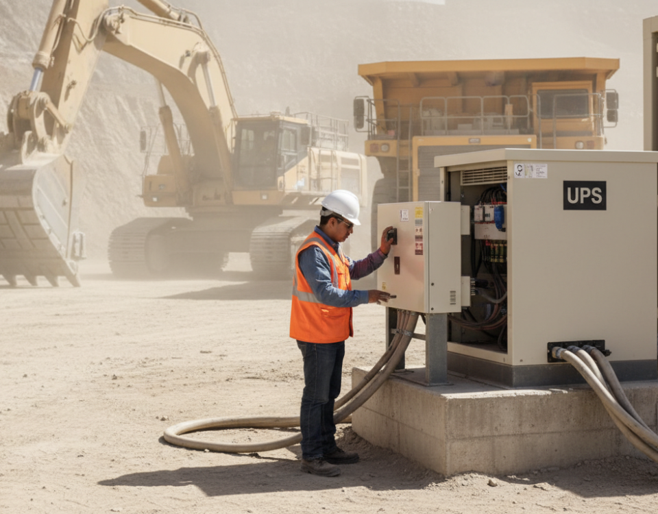 Respaldo energético en minería